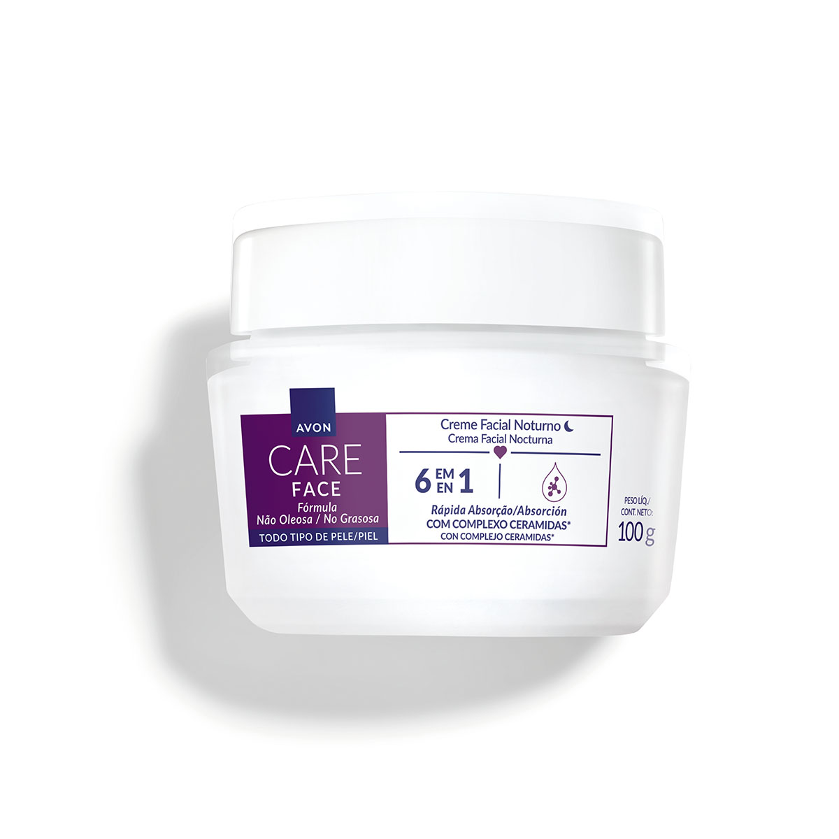 Avon Care Creme Facial Noturno 6 Em 1